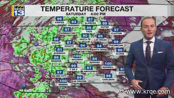 Monsoon storms could bring more heavy rain, flash flooding this weekend to parts of New Mexico