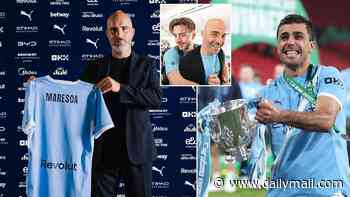 The clues Enzo Maresca gave away at Man City unveiling: How he'll manage after messy Leicester and Chelsea exits, why he's 'not worried' about Rodri's future or 115 charges and what's happening to Jack Grealish