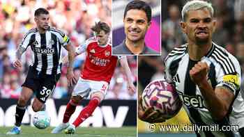 How £75m Bruno Guimaraes can take Arsenal to next level: Better numbers than Declan Rice, leading Mikel Arteta's press and how his deep passes unlock low blocks