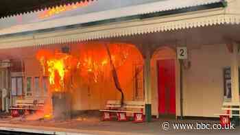 After the fire when will trains be running to and from Paignton again?