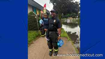 Bridgeport firefighters carry 39 children at daycare to safety during flooding