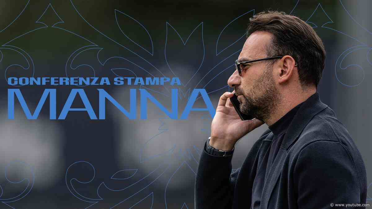 LIVE | La conferenza stampa del DS Giovanni Manna
