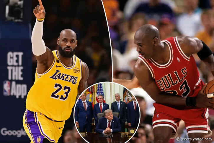 Trump’s odd response to the great Michael Jordan vs. LeBron James debate