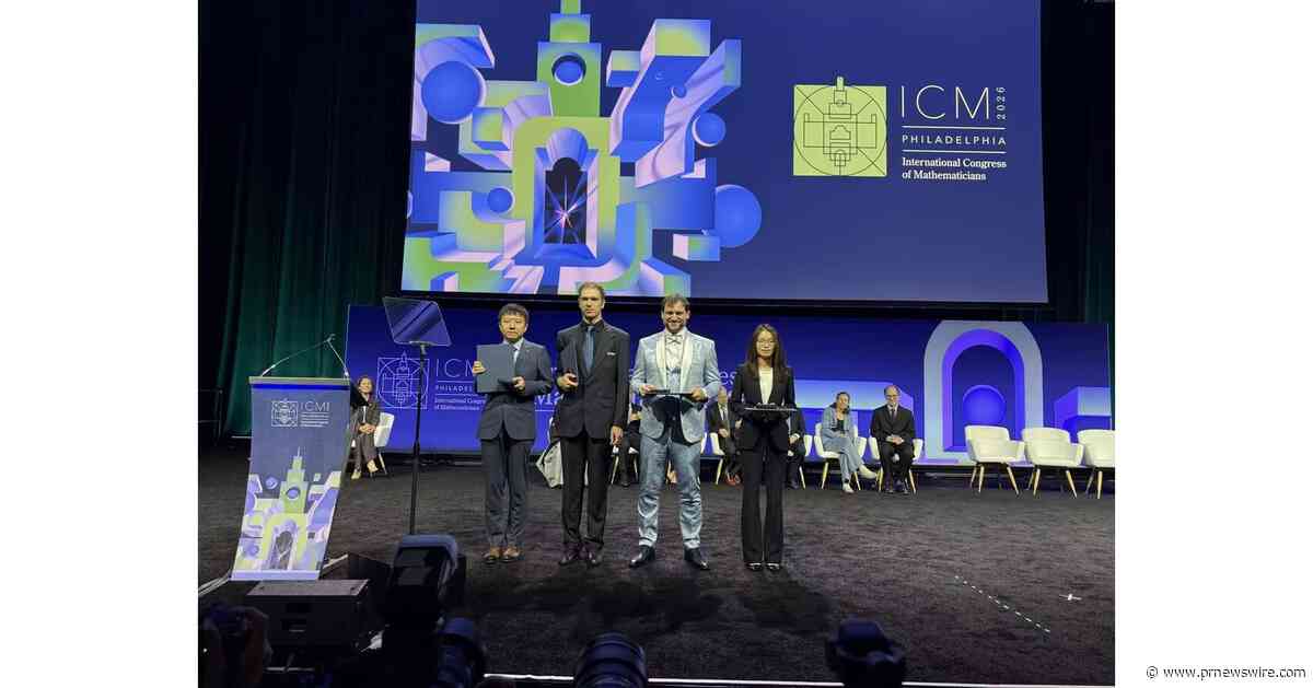 Deux anciens étudiants de l'Université de Pékin reçoivent la médaille Fields et 14 chercheurs de l'Université de Pékin interviendront lors du Congrès international des mathématiques (ICM) de 2