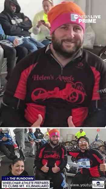 Wheelchair athlete prepares to climb Mount Kilimanjaro