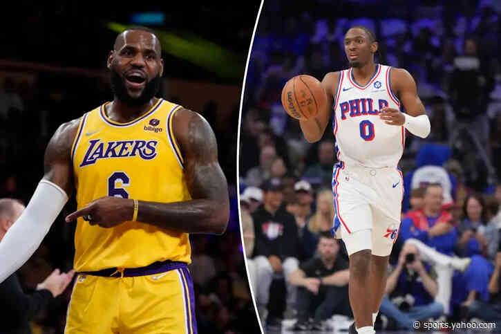 Tyrese Maxey not only 76ers ‘heavy figure’ who recruited LeBron James