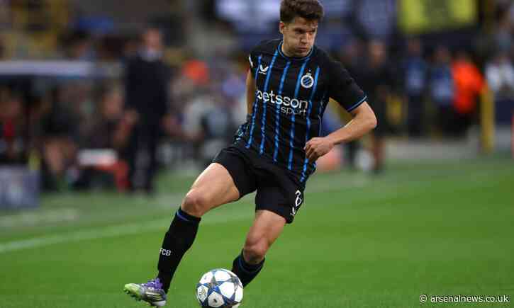 Arsenal announce £34m signing of Club Brugge winger Christos Tzolis
