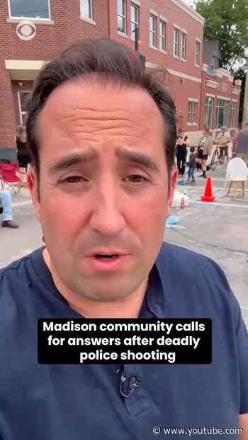 Madison community calls for answers after deadly police shooting #shorts