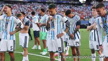 Argentina forced to make change after FIFA ruling and are removed after World Cup final
