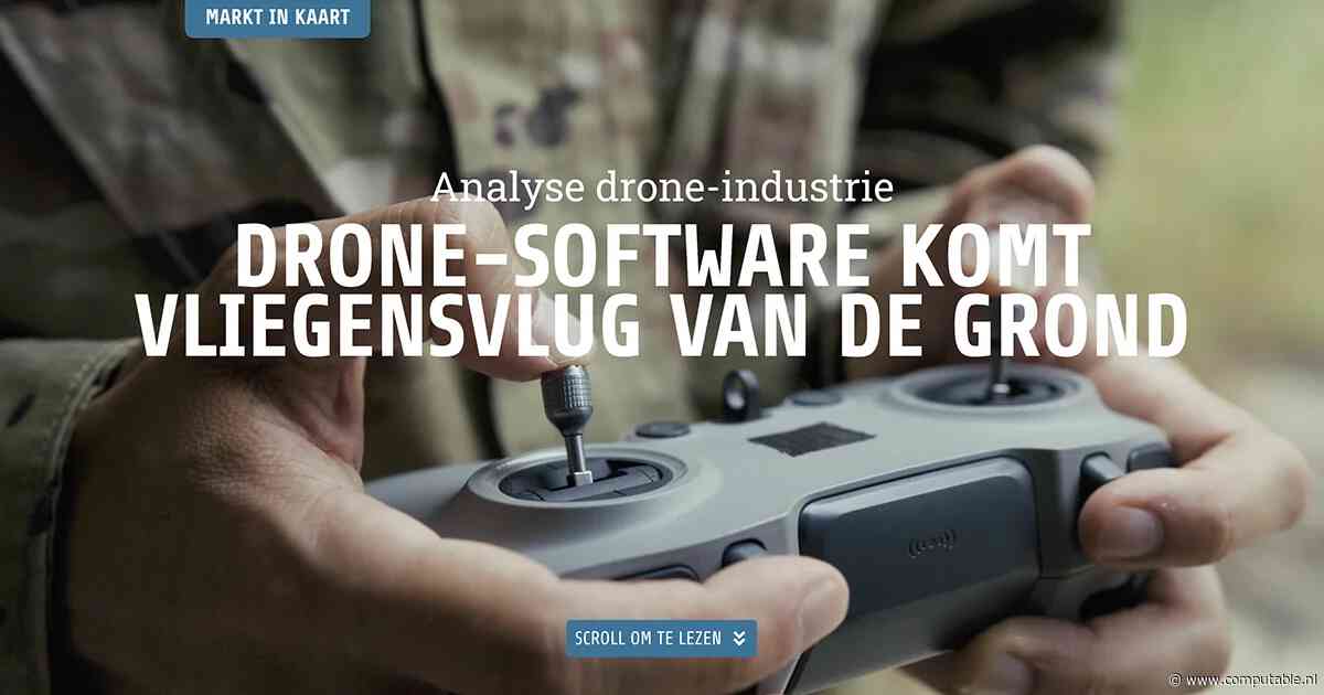 Drone-software komt vliegensvlug van de grond