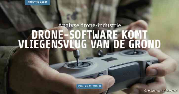 Drone-software komt vliegensvlug van de grond
