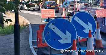 Why are York Railway Station cycle lanes still closed?