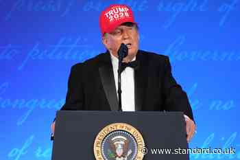 Trump says media ‘will be broke’ when he is gone, amid dinner jokes and jibes