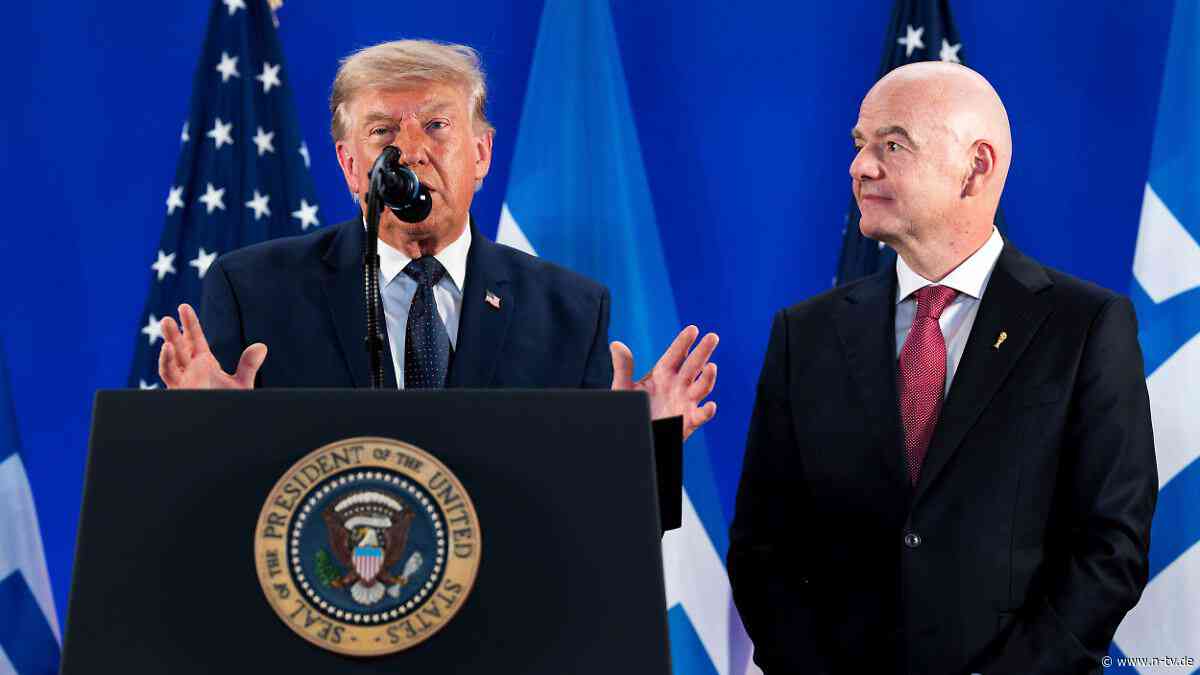 Vorwurf der Trump-Kumpelei: IOC wiegelt bei Beschwerde über Infantino ab