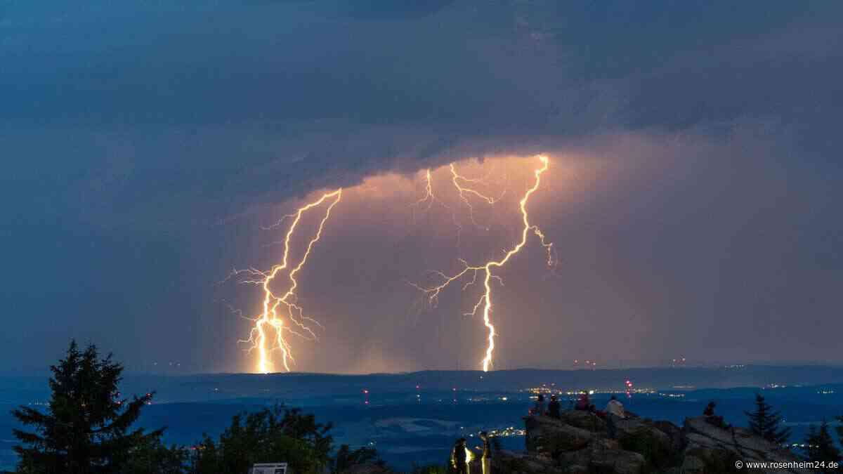 Bis zu 34 Grad in Oberbayern: Doch vorher drohen heftige Gewitter