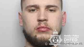 Brazen car thief flipped vehicle then asked bystander to help him