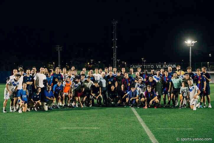La Masia stars steal the show as Barcelona register first pre-season win over CE Europa