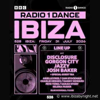 BBC Radio 1 Dance Ibiza 2026: the line-up!