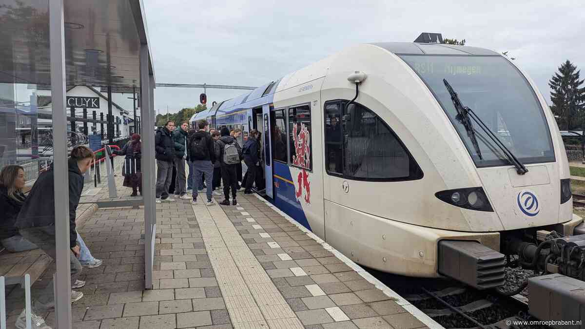 Maand geen treinen tussen Nijmegen en Boxmeer door werkzaamheden