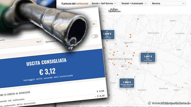 Caro carburanti, ecco dove fare il pieno prima di partire per le vacanze – La mappa interattiva e il calcolatore di quanto conviene uscire dall’autostrada