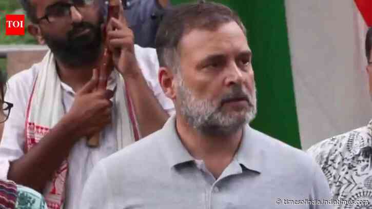 'Sack Pradhan from Cabinet': Rahul says ministerial reshuffle won't quell protest