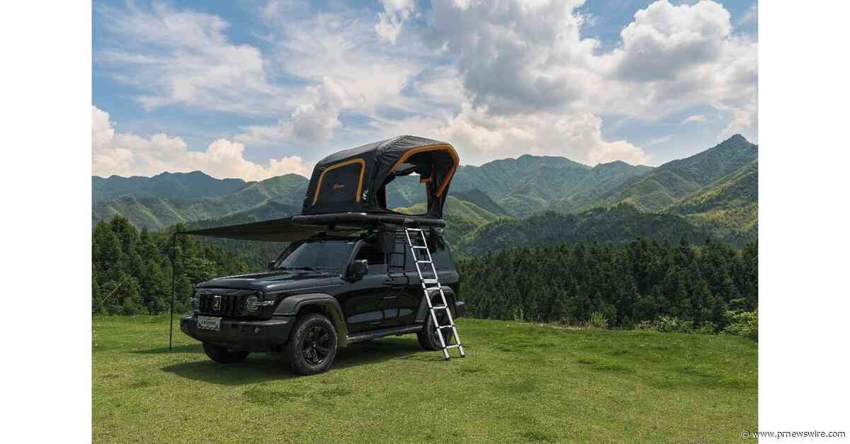 Lightweight Inflatable Rooftop Tent Portal Nomis One Debuts on Kickstarter
