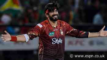 CPL: Tariq returns to TKR; Phillips signs with Amazon Warriors