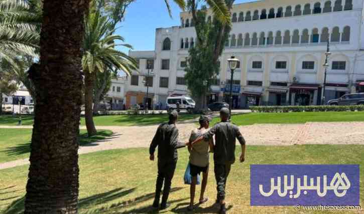 توقيف متسولين ومشردين في طنجة