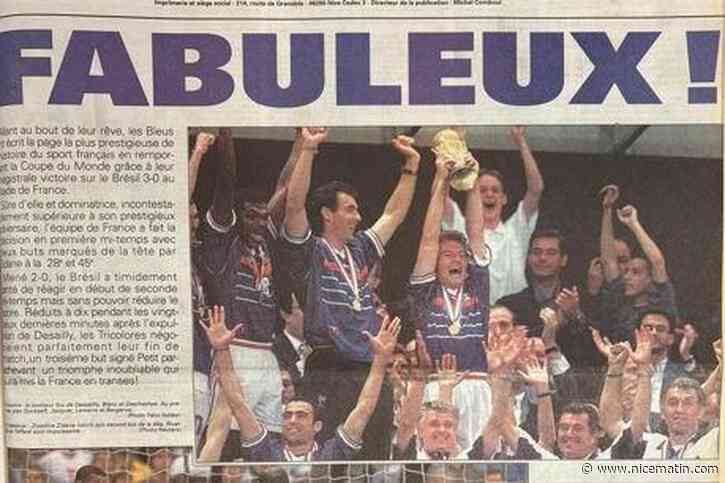 Var-matin a 80 ans et à cette occasion, passe en revue ses archives : ce 13 juillet 1998, la France est championne du Monde de football