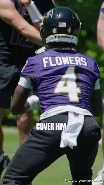 "The more Zay touches the ball, the better we'll be." #zayflowers #ravens