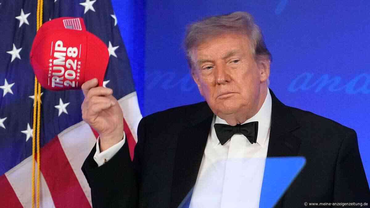 „Dieses Dinner ist eine Schande“: Trumps Rede löst scharfe Kritik aus