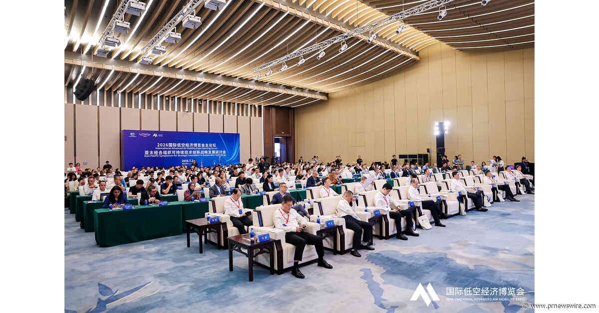 Asia-Pacific Symposium for Strategic Innovation in Sustainable Technology Convened to Promote Pragmatic Cooperation on Low-Altitude Industry in the Asia-Pacific