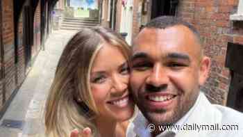 Alan Shearer's daughter Hollie is married! Singer, 31, ties the knot with England rugby star Joe Marchant in a legal ceremony
