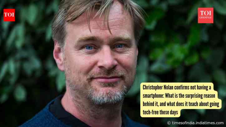 Christopher Nolan confirms not having a smartphone: What is the surprising reason behind it, and what does it teach about going tech-free these days