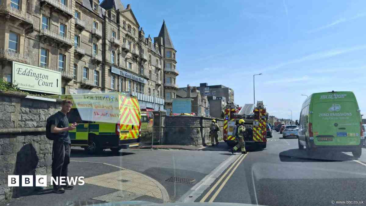 Fire at empty hotel 'inevitable' - council leader