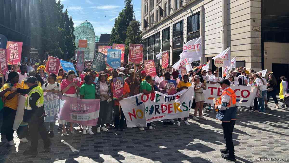 Liverpool Pride live updates as march about to get underway
