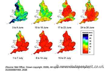 The maps and charts that show the huge impact of Britain’s record-breaking summer