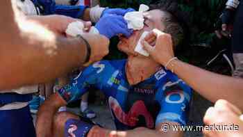 Horror-Unfall bei Tour de France: Rad-Profi rast in bremsendes Auto