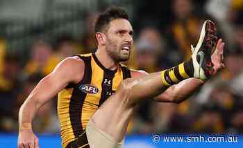 AFL LIVE: Tigers pushing Dogs early; childhood Bomber Gunston dominates Dons; Petracca bake exposes ‘fractures’