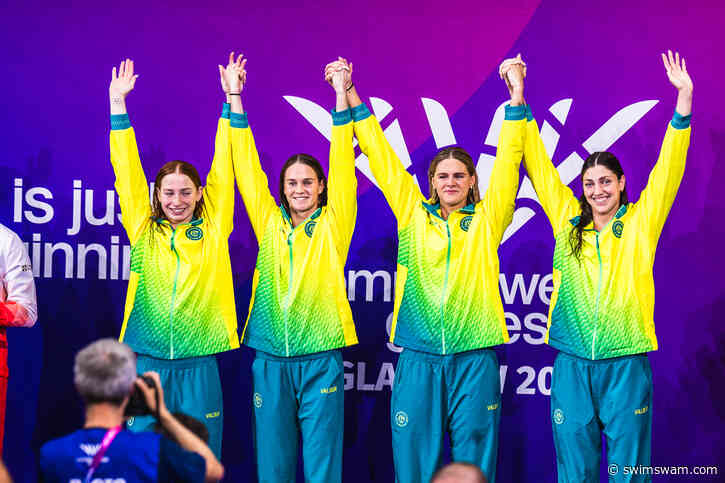 2026 Commonwealth Games: Day 2 Prelims Relay Line-Ups – Mixed 4×100 Free