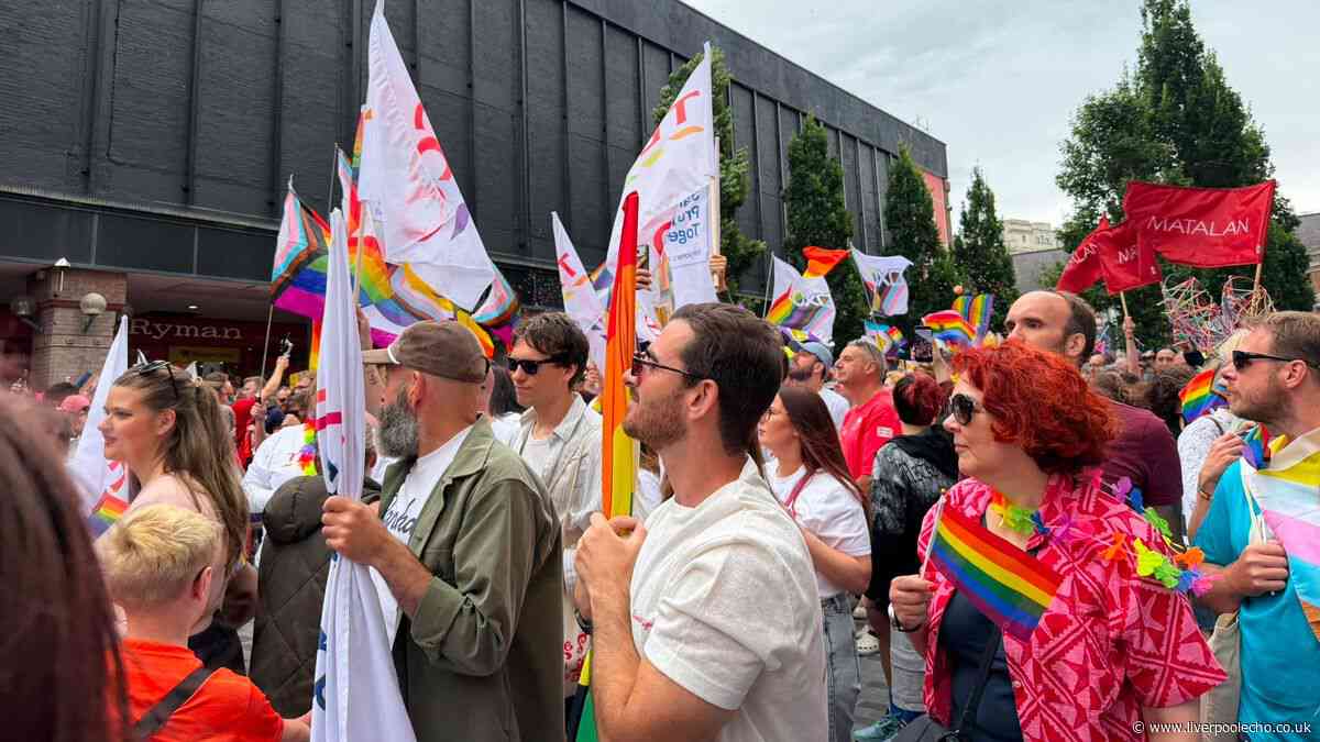Liverpool Pride live updates as march heads to city's waterfront