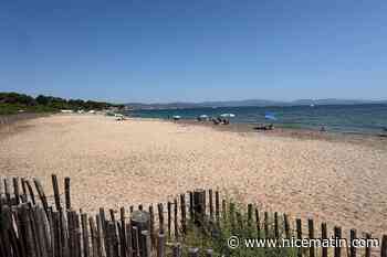 À la Capte à Hyères, une autre plage offre du sable et de la place pour touristes et locaux