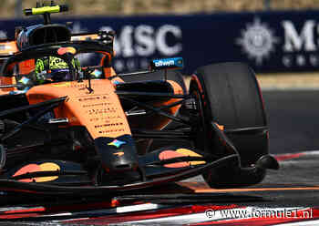 VT3 GP Hongarije: Norris voorop, Verstappen buiten top zes en wederom rode vlag