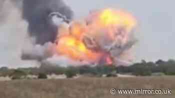 Essex farm explosion destroys fire engines and leaves 20 firefighters hospitalised