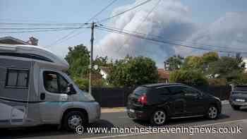 Major French airport issues update as wildfires blaze