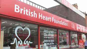 Full list of North East British Heart Foundation charity shops to close