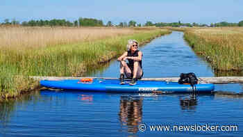 Nicolette (57) verkent heel Nederland met haar sup: ’Ik kom allerlei planten en dieren tegen die je vanaf land niet ziet’