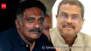 Prakash Raj reacts to Dharmendra Pradhan's resignation
