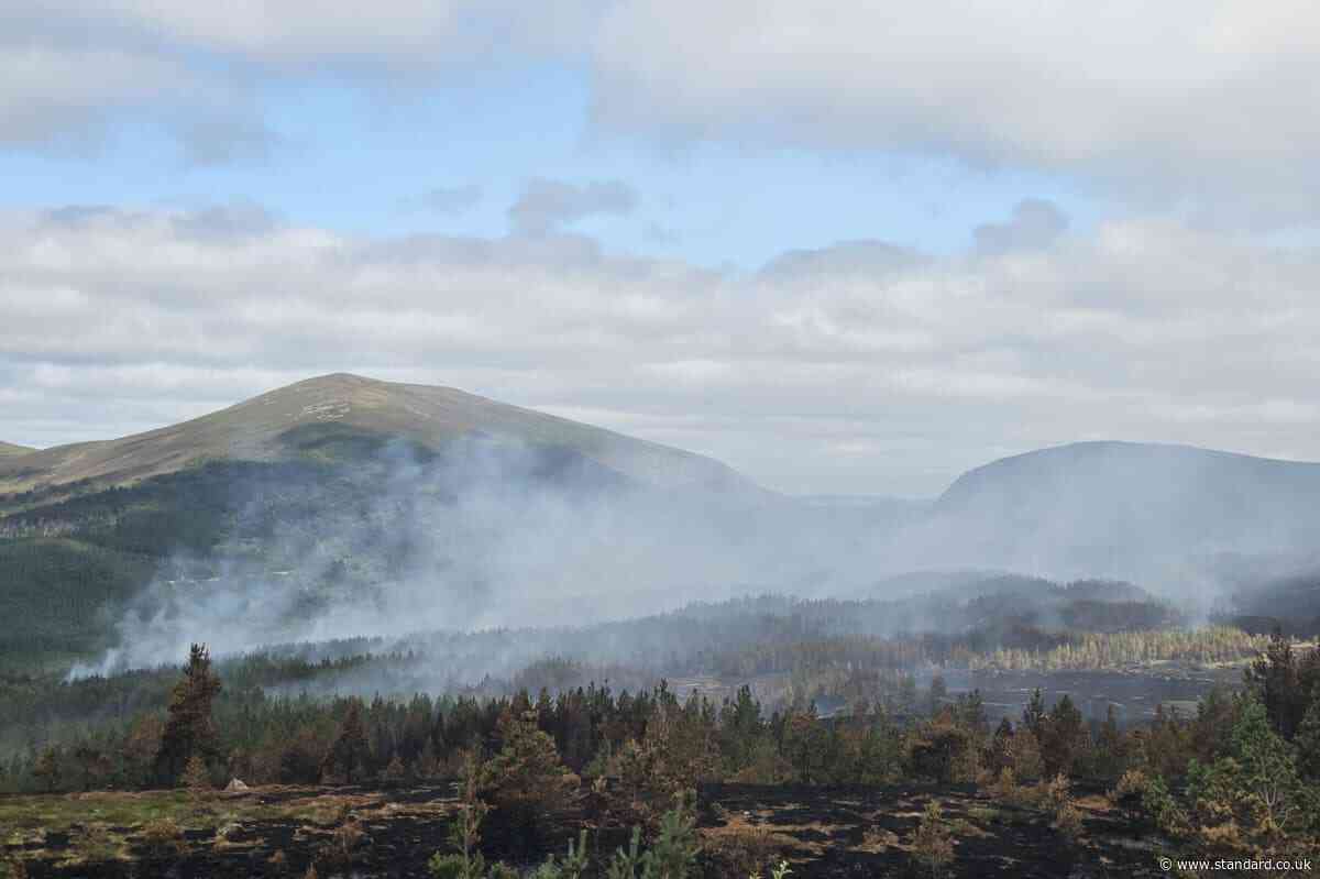 Residents ‘upset and angry’ amid Cairngorms wildfire evacuation orders