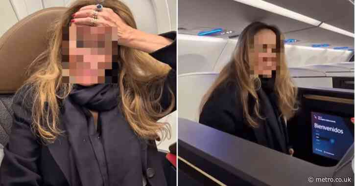 Woman ‘stole passenger’s first-class seat because hers wouldn’t recline’